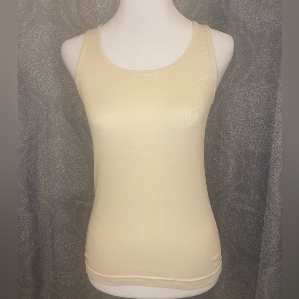Cream Colored Tank Top By Balance Collection. Size M.